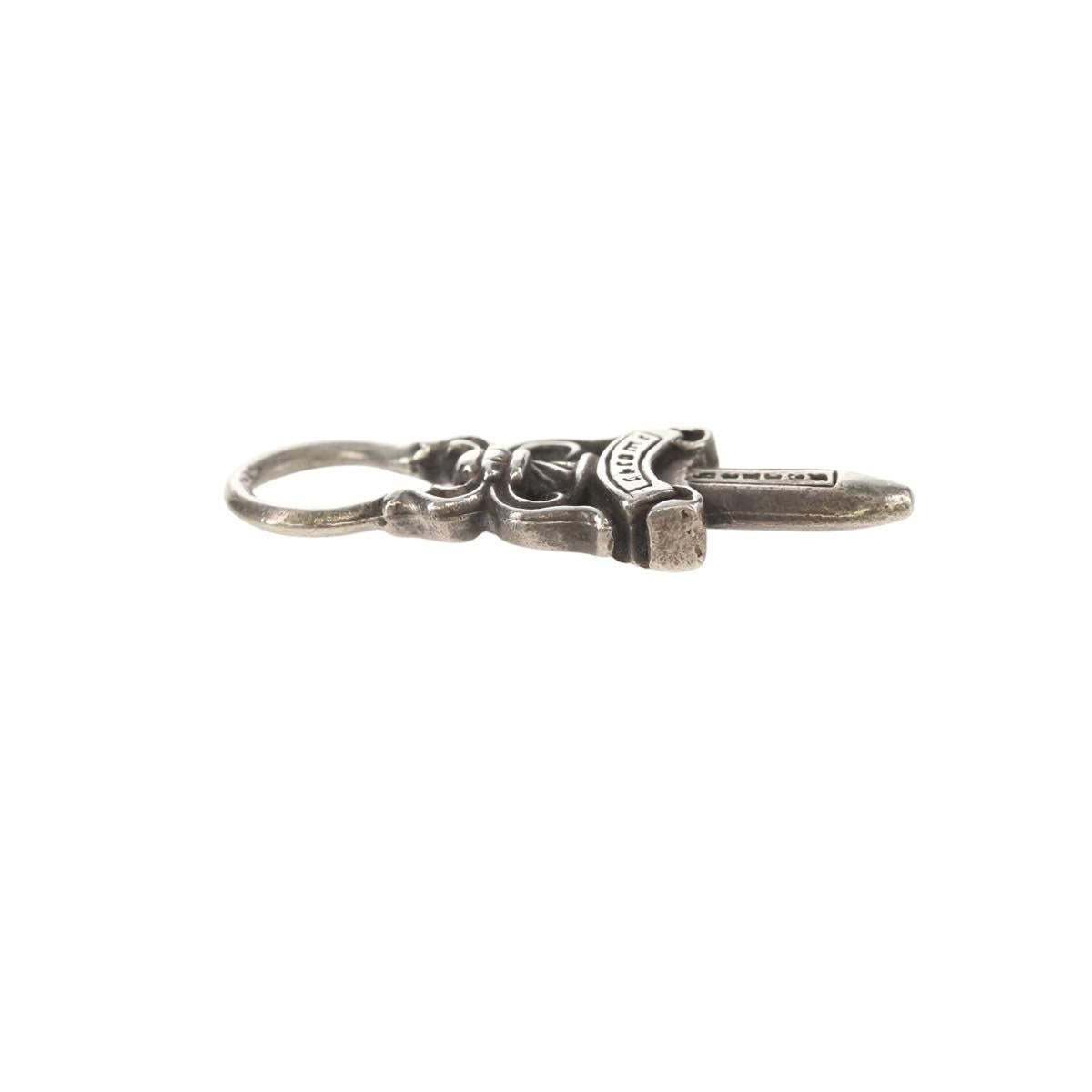 Chrome Hearts Dagger Pendant Top Charm Ag925 Silver Auth 152464M