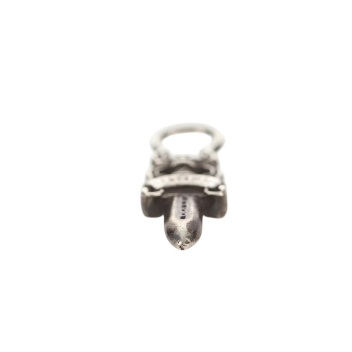 Chrome Hearts Dagger Pendant Top Charm Ag925 Silver Auth 152466M