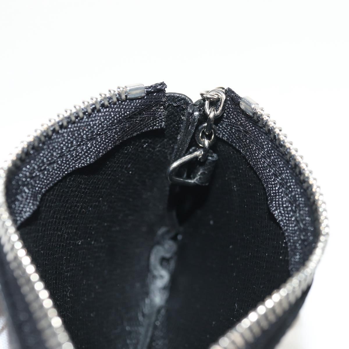 LOUIS VUITTON Multicolor Pochette Cles NM Coin Purse Black M60279 Auth 152469SM