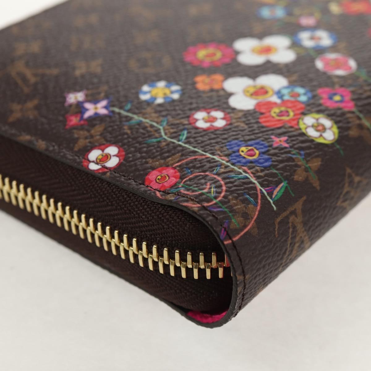 LOUIS VUITTON Zippy Wallet Louis Vuitton x Takashi Murakami M14162 Auth 152472SM
