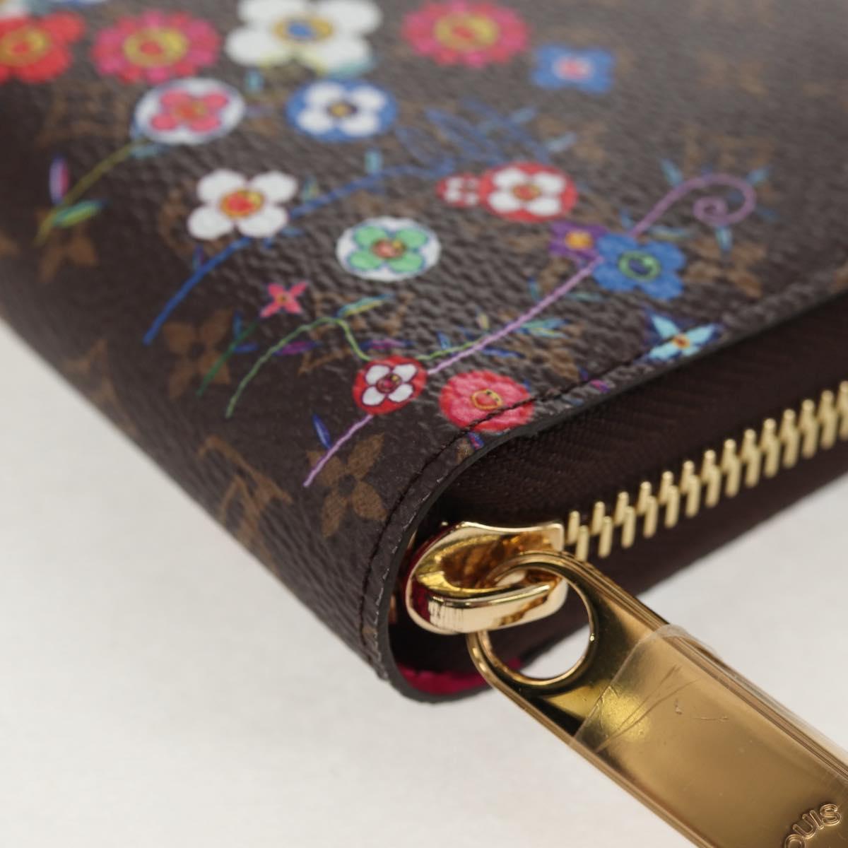 LOUIS VUITTON Zippy Wallet Louis Vuitton x Takashi Murakami M14162 Auth 152472SM
