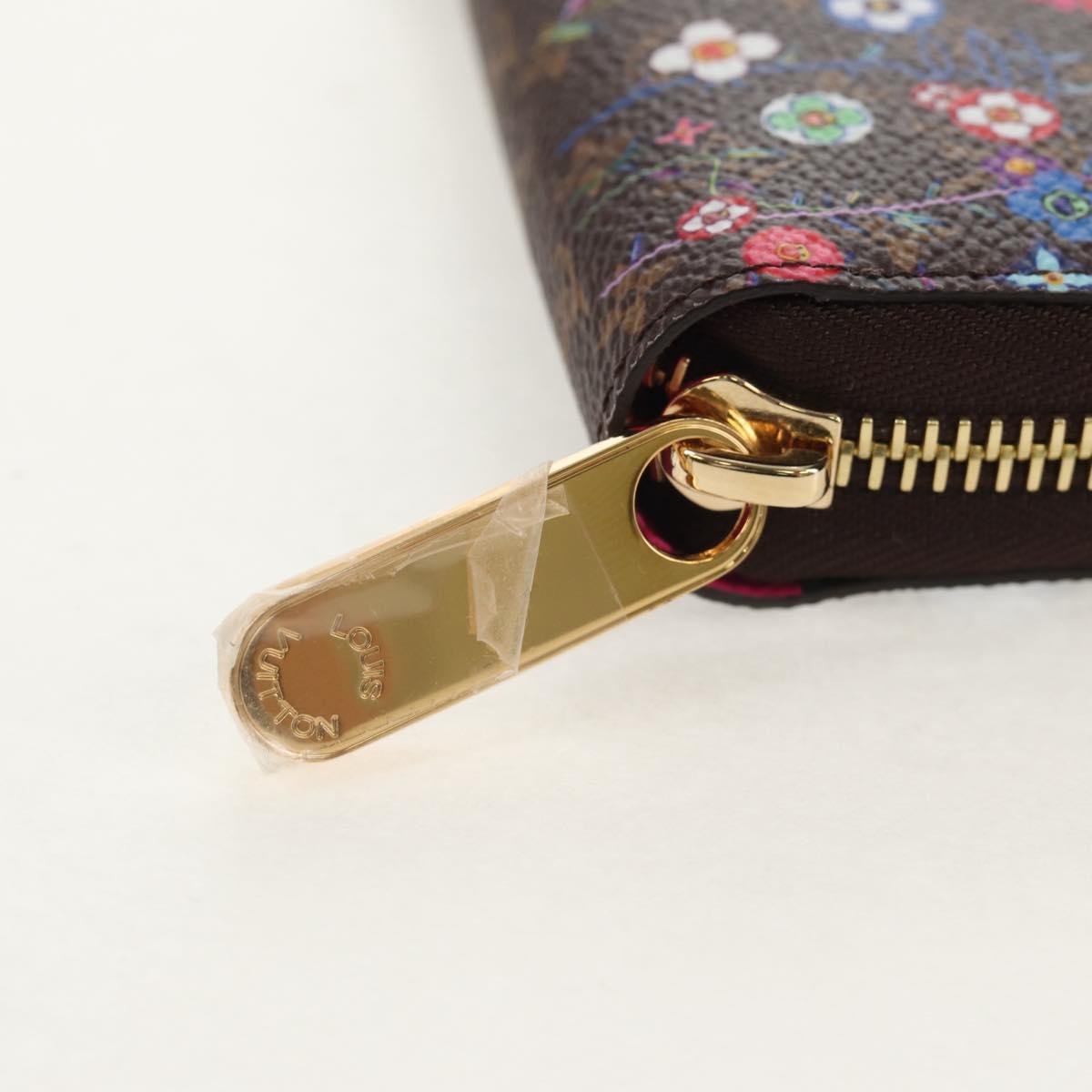 LOUIS VUITTON Zippy Wallet Louis Vuitton x Takashi Murakami M14162 Auth 152472SM