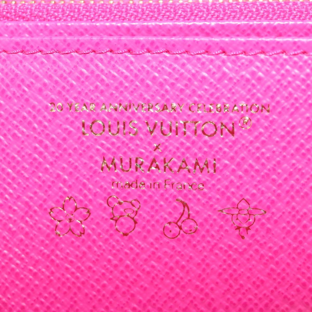 LOUIS VUITTON Zippy Wallet Louis Vuitton x Takashi Murakami M14162 Auth 152472SM