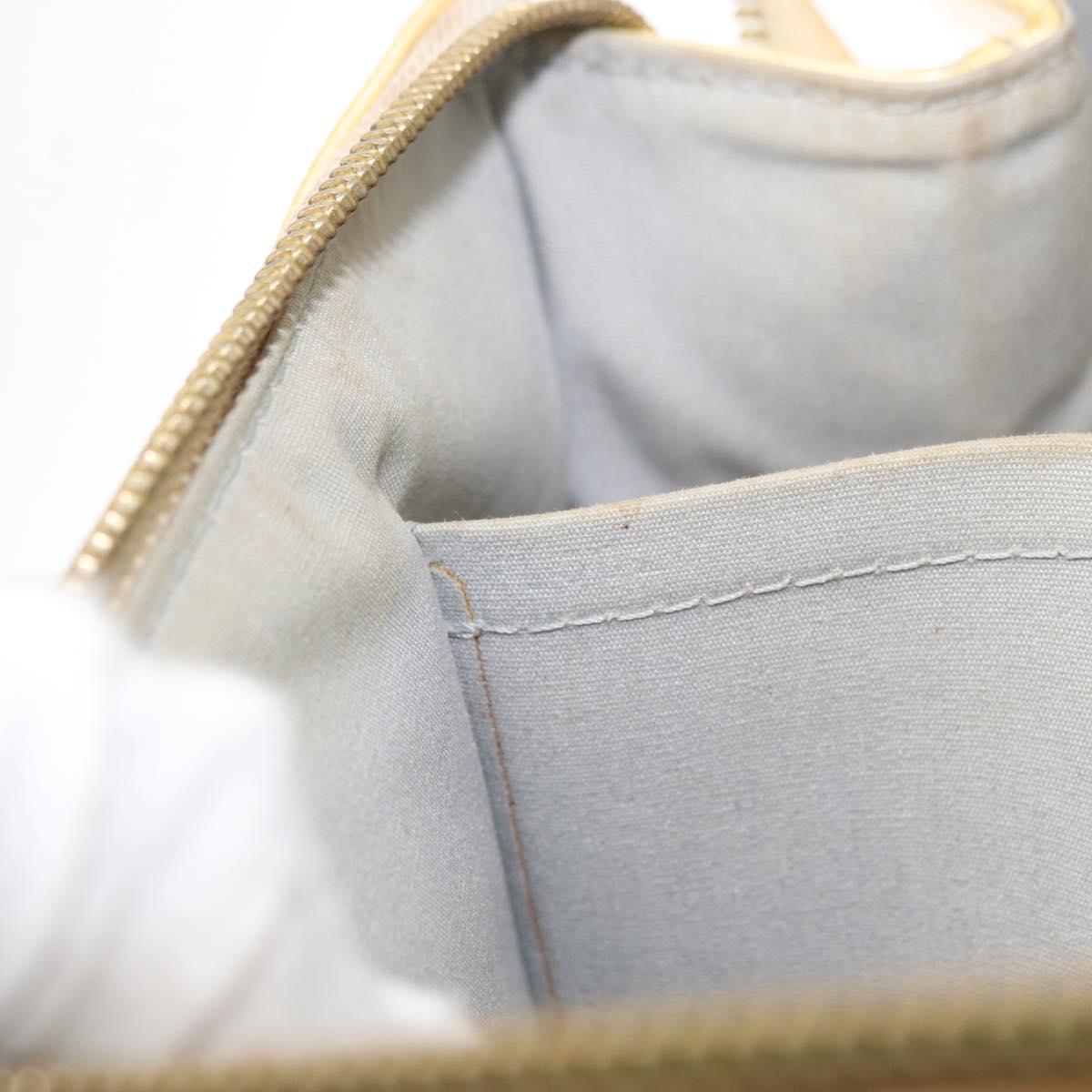 LOUIS VUITTON Monogram Vernis Rosewood Avenue Hand Bag Perle M93508 Auth 152503