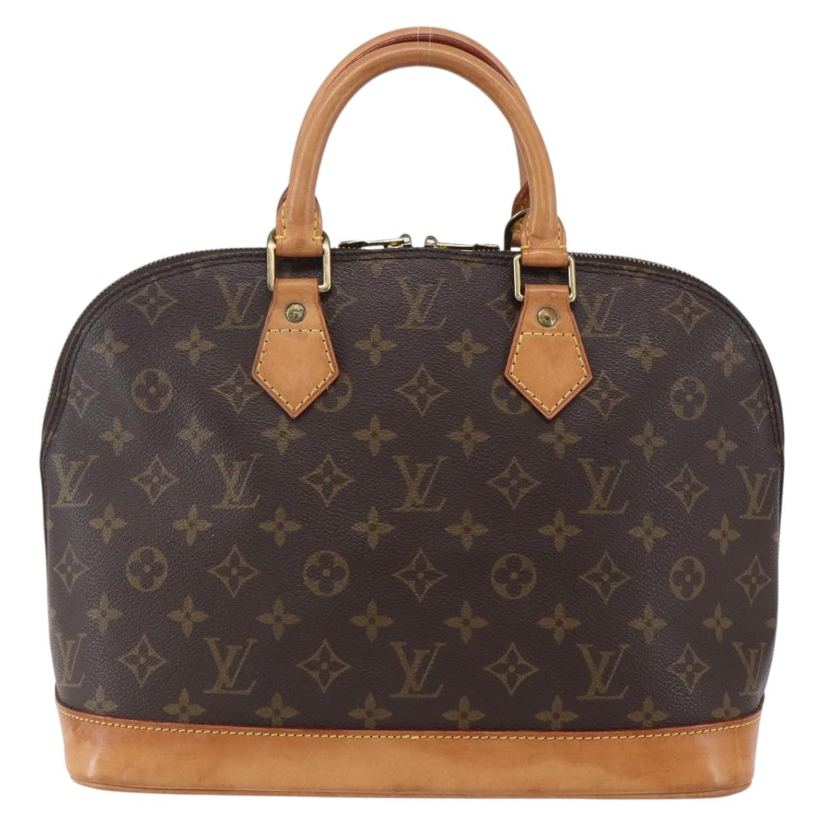 LOUIS VUITTON Monogram Alma Hand Bag M51130 LV Auth 152504