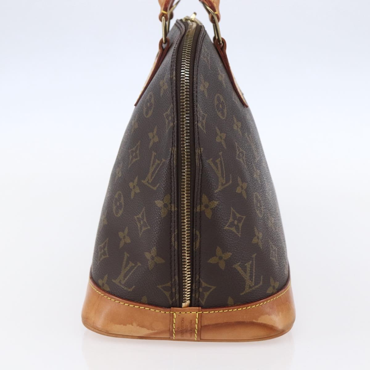 LOUIS VUITTON Monogram Alma Hand Bag M51130 LV Auth 152504
