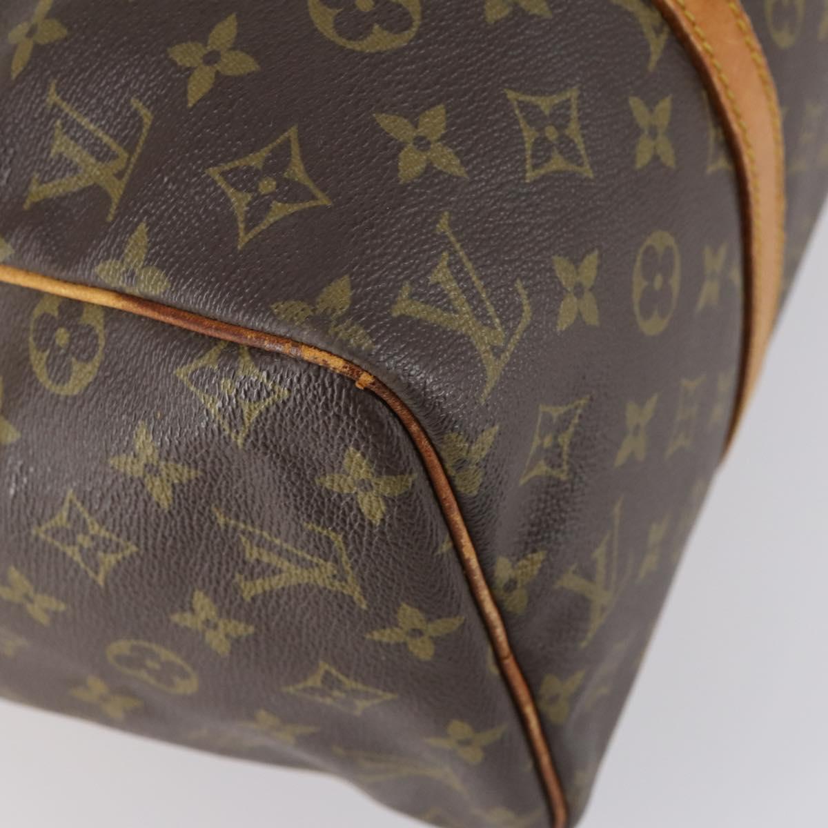 LOUIS VUITTON Monogram Sac Souple 35 Boston Bag M41626 LV Auth 152506