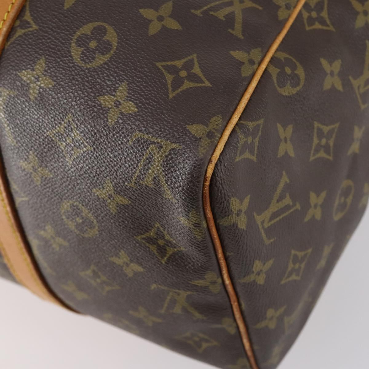 LOUIS VUITTON Monogram Sac Souple 35 Boston Bag M41626 LV Auth 152506