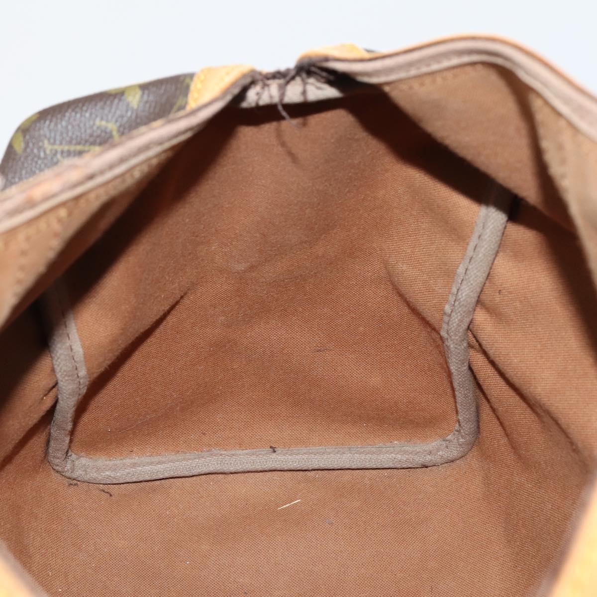 LOUIS VUITTON Monogram Sac Souple 35 Boston Bag M41626 LV Auth 152506