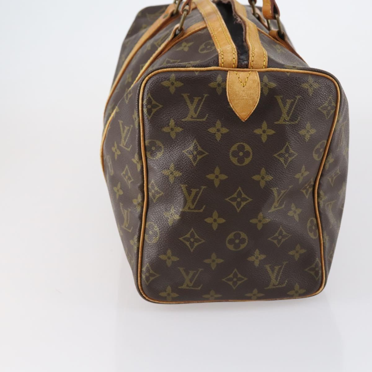 LOUIS VUITTON Monogram Sac Souple 35 Boston Bag M41626 LV Auth 152506
