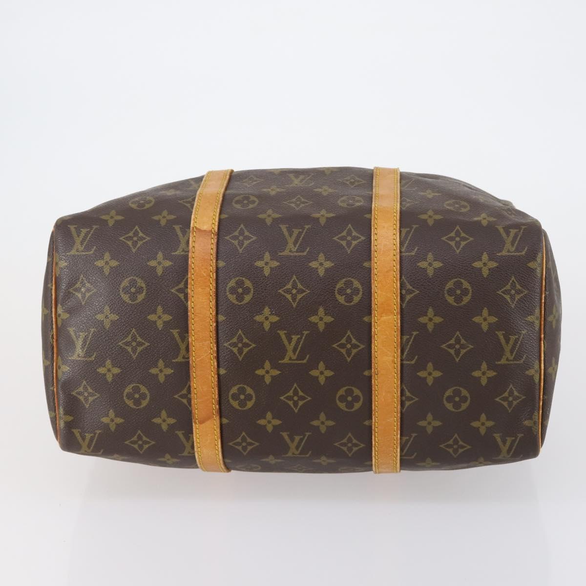 LOUIS VUITTON Monogram Sac Souple 35 Boston Bag M41626 LV Auth 152506