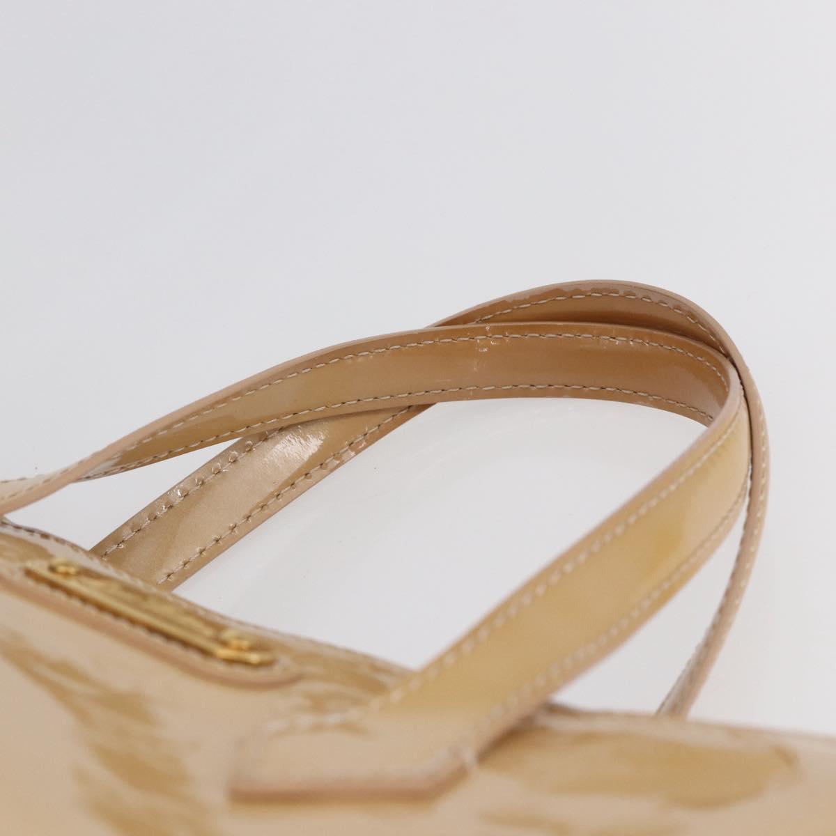 LOUIS VUITTON Monogram Vernis Wilshire PM Bag Rose Florentin M91642 Auth 152514