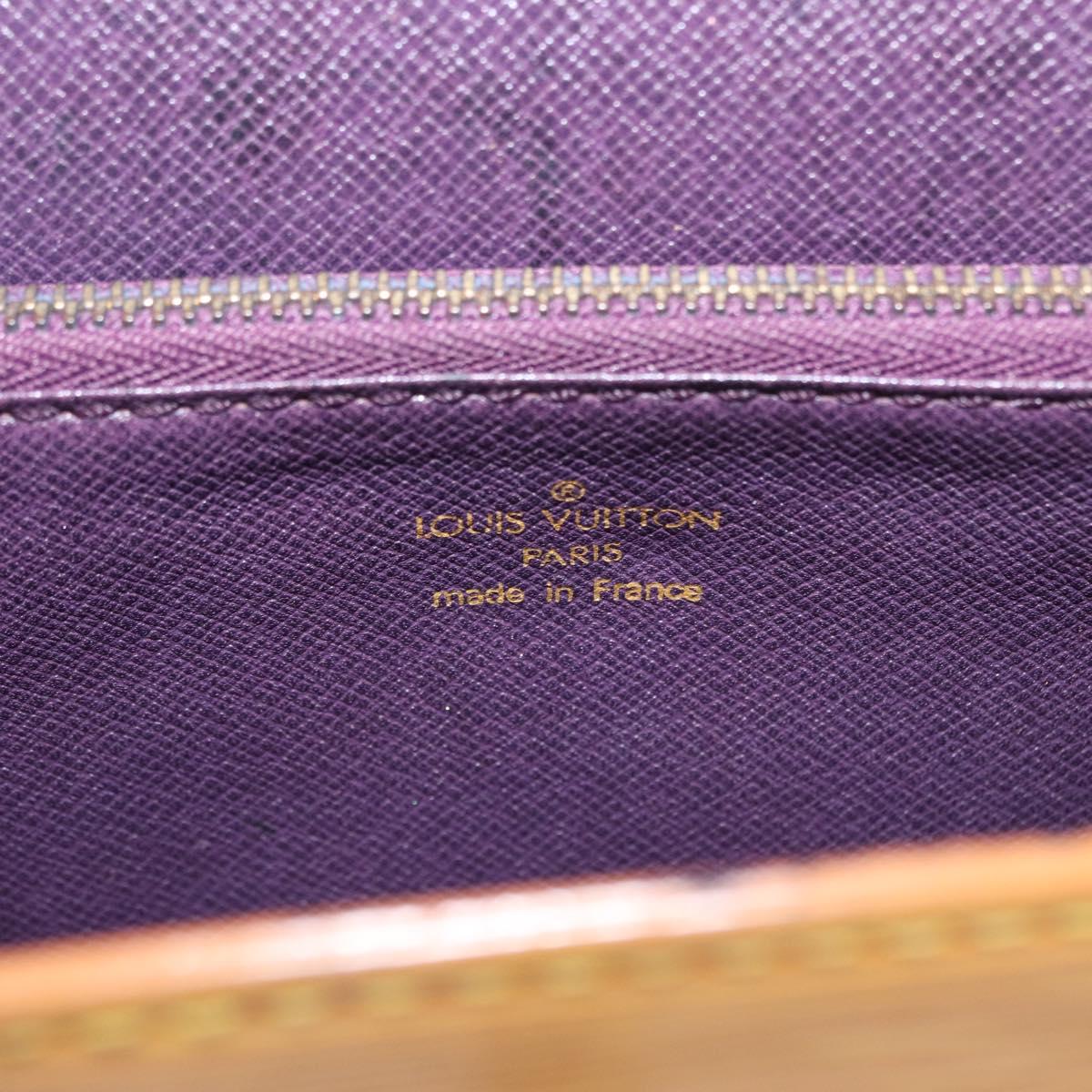 LOUIS VUITTON Epi Malesherbes Hand Bag Tassili Yellow Jonne M52379 Auth 152516