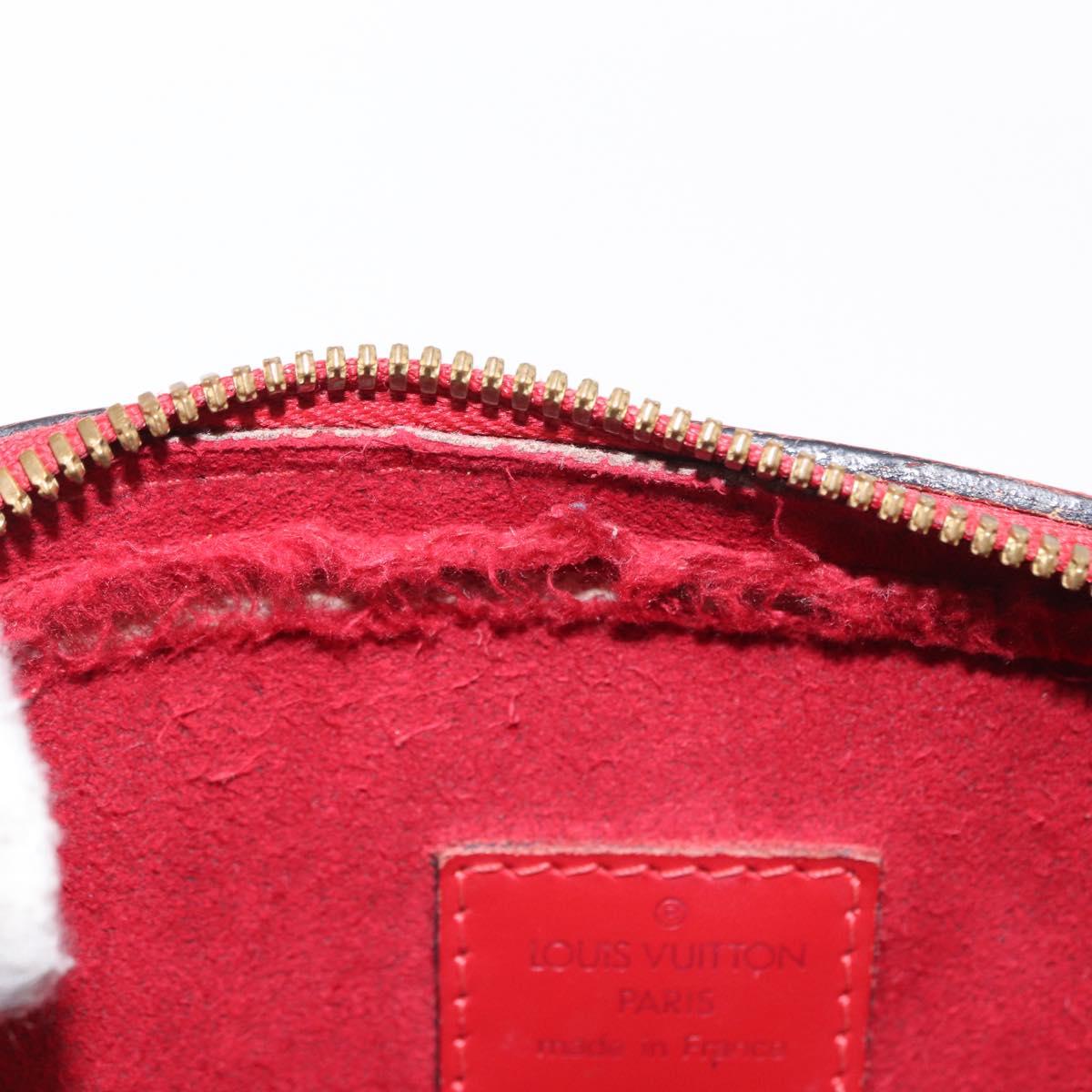 LOUIS VUITTON Epi jasmine Hand Bag Red M52087 LV Auth 152517