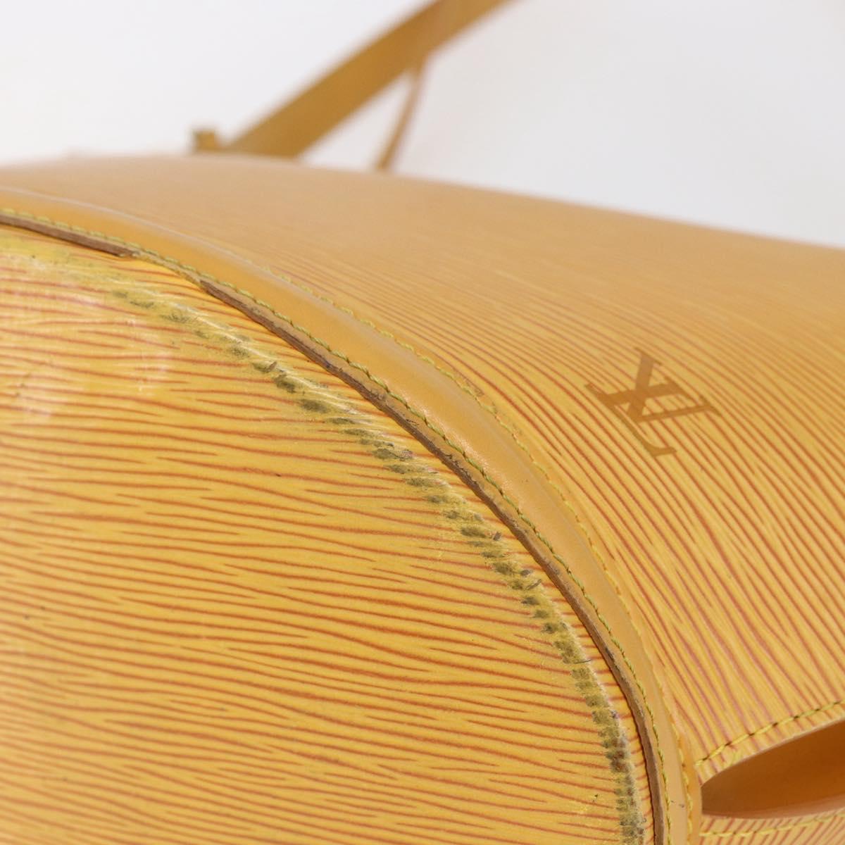 LOUIS VUITTON Epi Saint Jacques Shopping Shoulder Bag Yellow M52269 Auth 152520