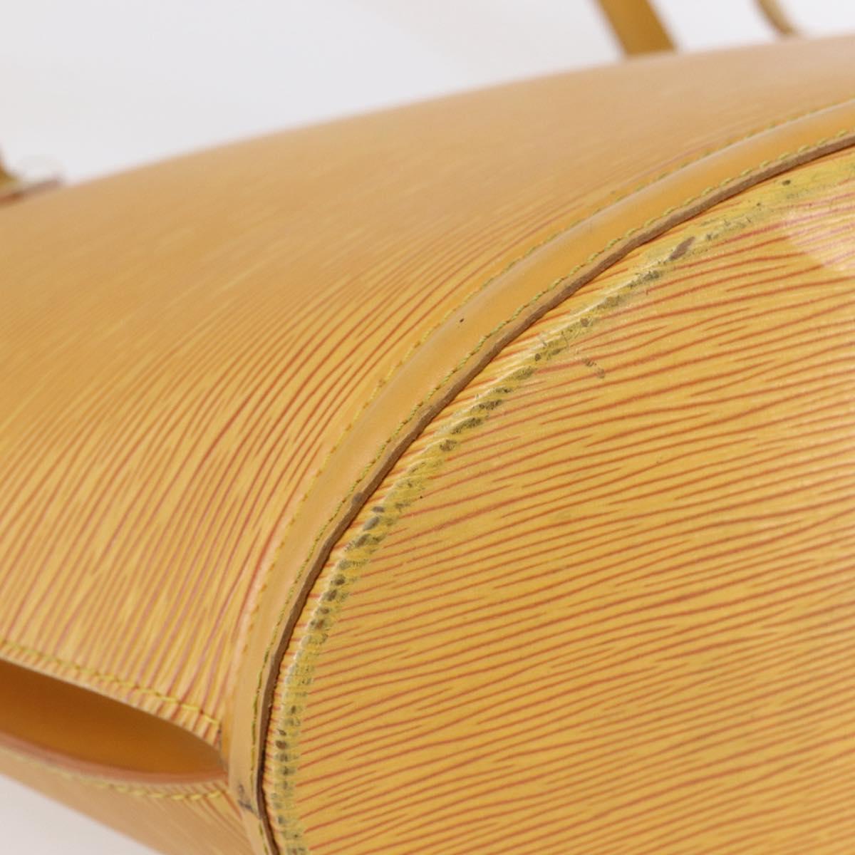 LOUIS VUITTON Epi Saint Jacques Shopping Shoulder Bag Yellow M52269 Auth 152520
