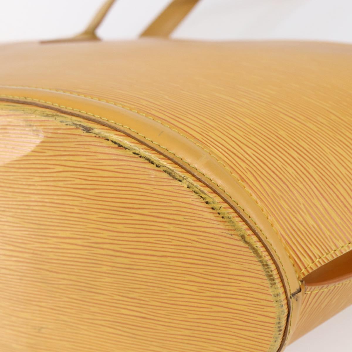 LOUIS VUITTON Epi Saint Jacques Shopping Shoulder Bag Yellow M52269 Auth 152520