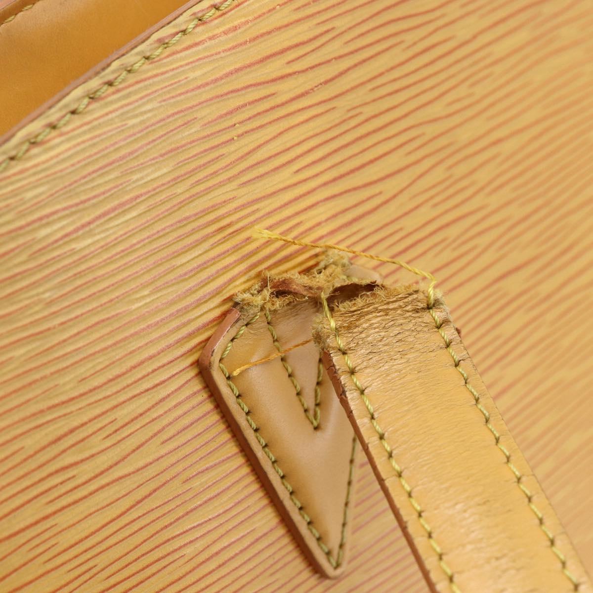 LOUIS VUITTON Epi Saint Jacques Shopping Shoulder Bag Yellow M52269 Auth 152520