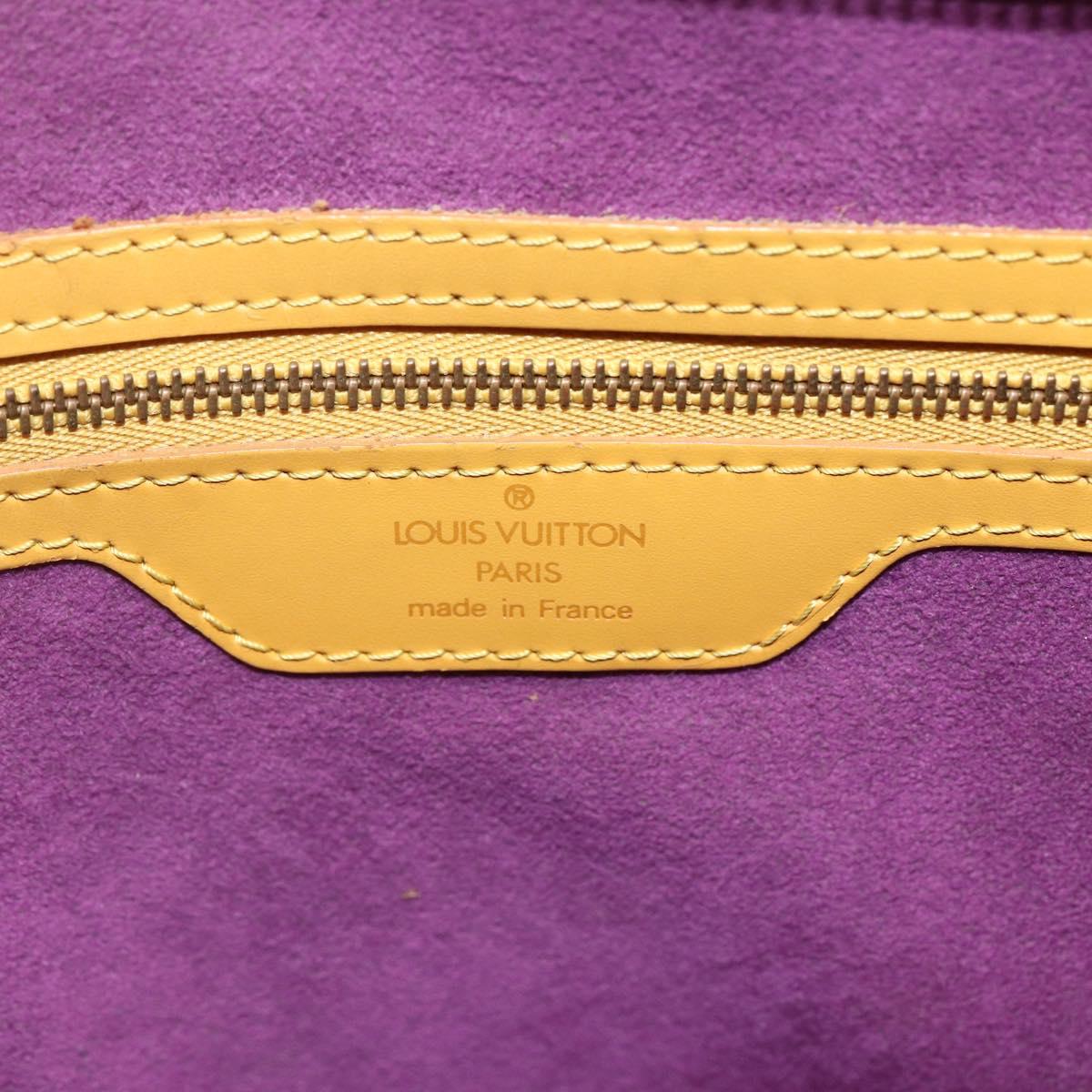 LOUIS VUITTON Epi Saint Jacques Shopping Shoulder Bag Yellow M52269 Auth 152520