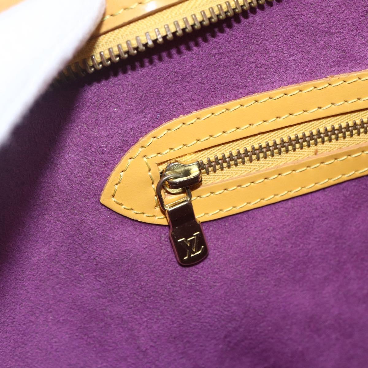 LOUIS VUITTON Epi Saint Jacques Shopping Shoulder Bag Yellow M52269 Auth 152520