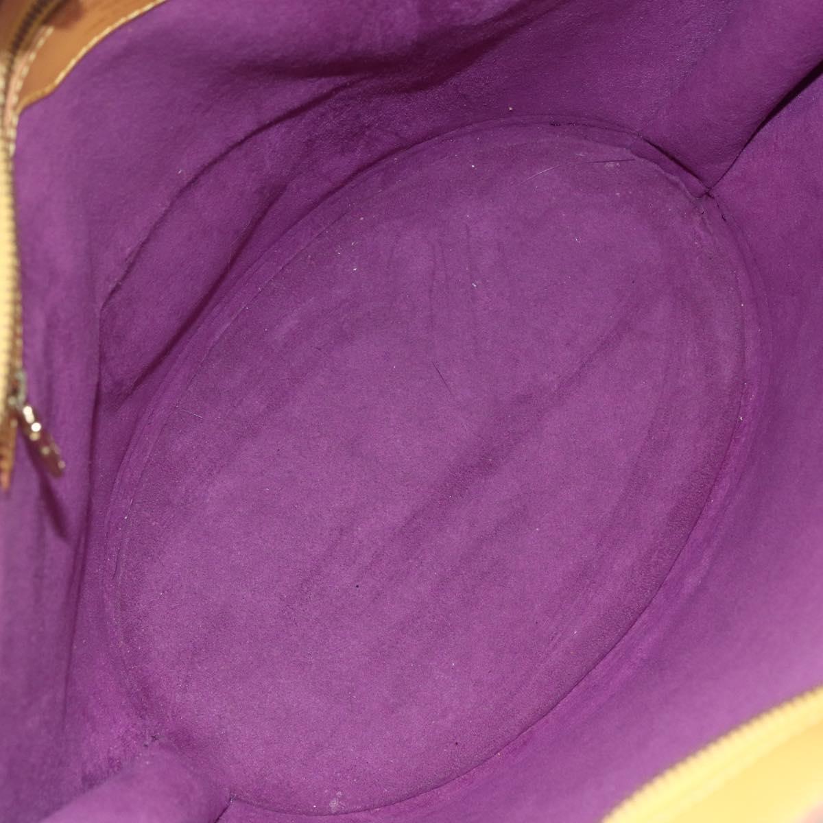 LOUIS VUITTON Epi Saint Jacques Shopping Shoulder Bag Yellow M52269 Auth 152520