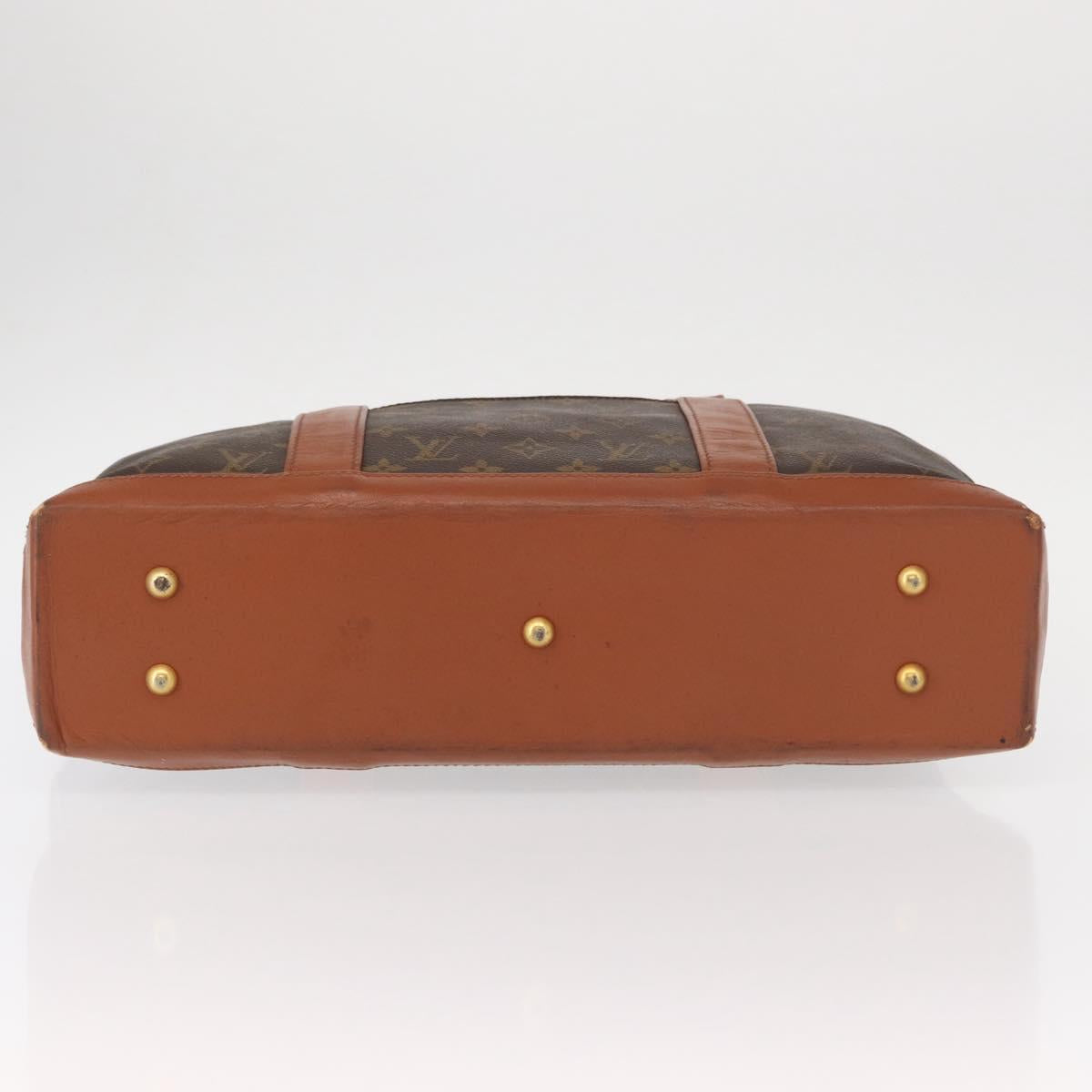 LOUIS VUITTON Monogram Sac Weekend PM Hand Bag M42425 LV Auth 152527