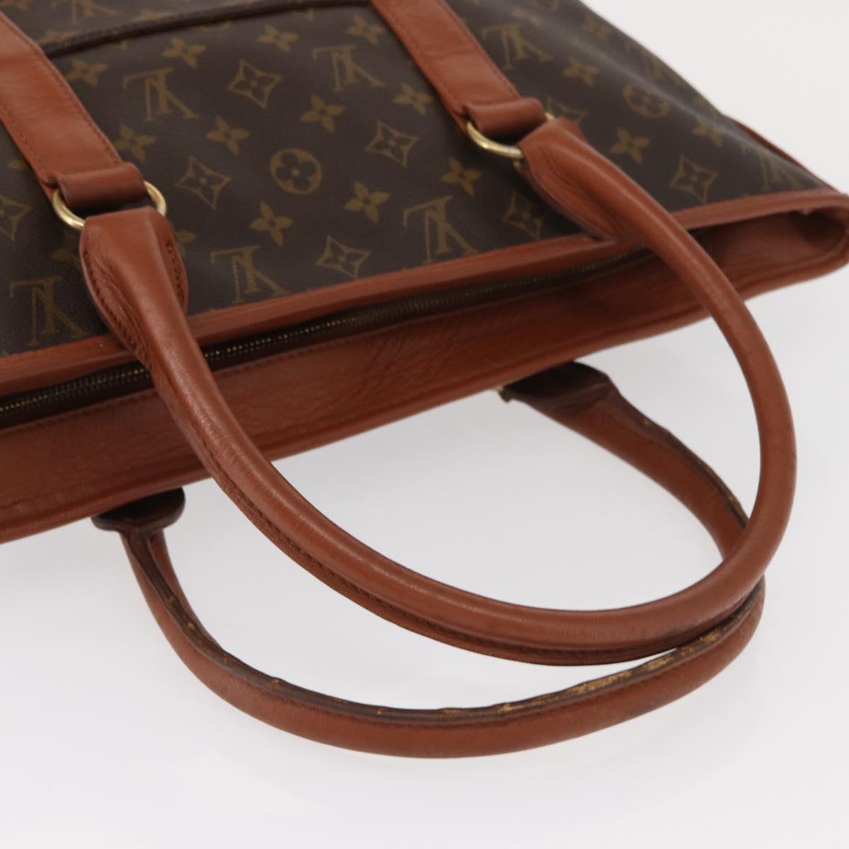 LOUIS VUITTON Monogram Sac Weekend PM Hand Bag M42425 LV Auth 152527