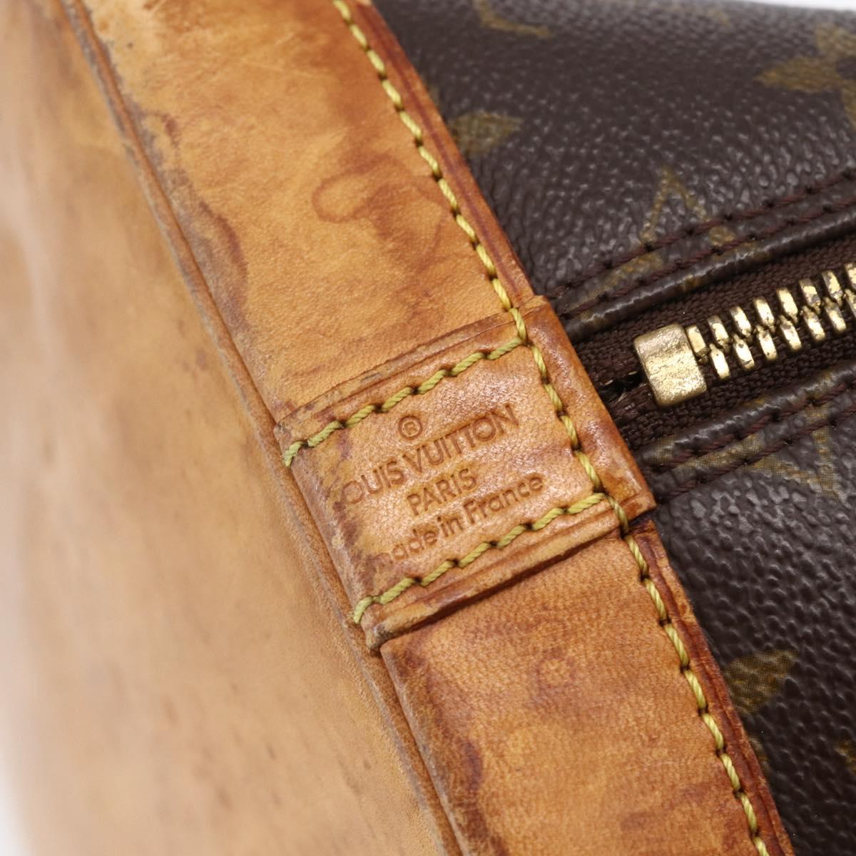 LOUIS VUITTON Monogram Alma Hand Bag M51130 LV Auth 152529