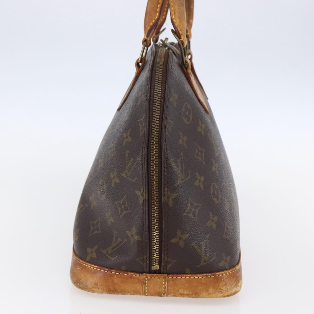LOUIS VUITTON Monogram Alma Hand Bag M51130 LV Auth 152529
