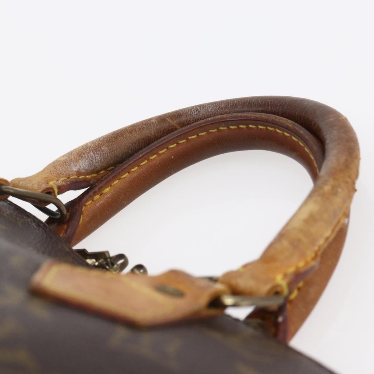 LOUIS VUITTON Monogram Alma Hand Bag M51130 LV Auth 152529