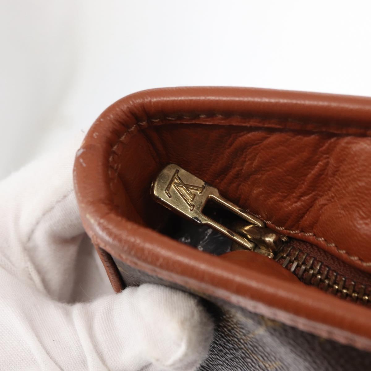 LOUIS VUITTON Monogram Sac Weekend PM Hand Bag M42425 LV Auth 152531