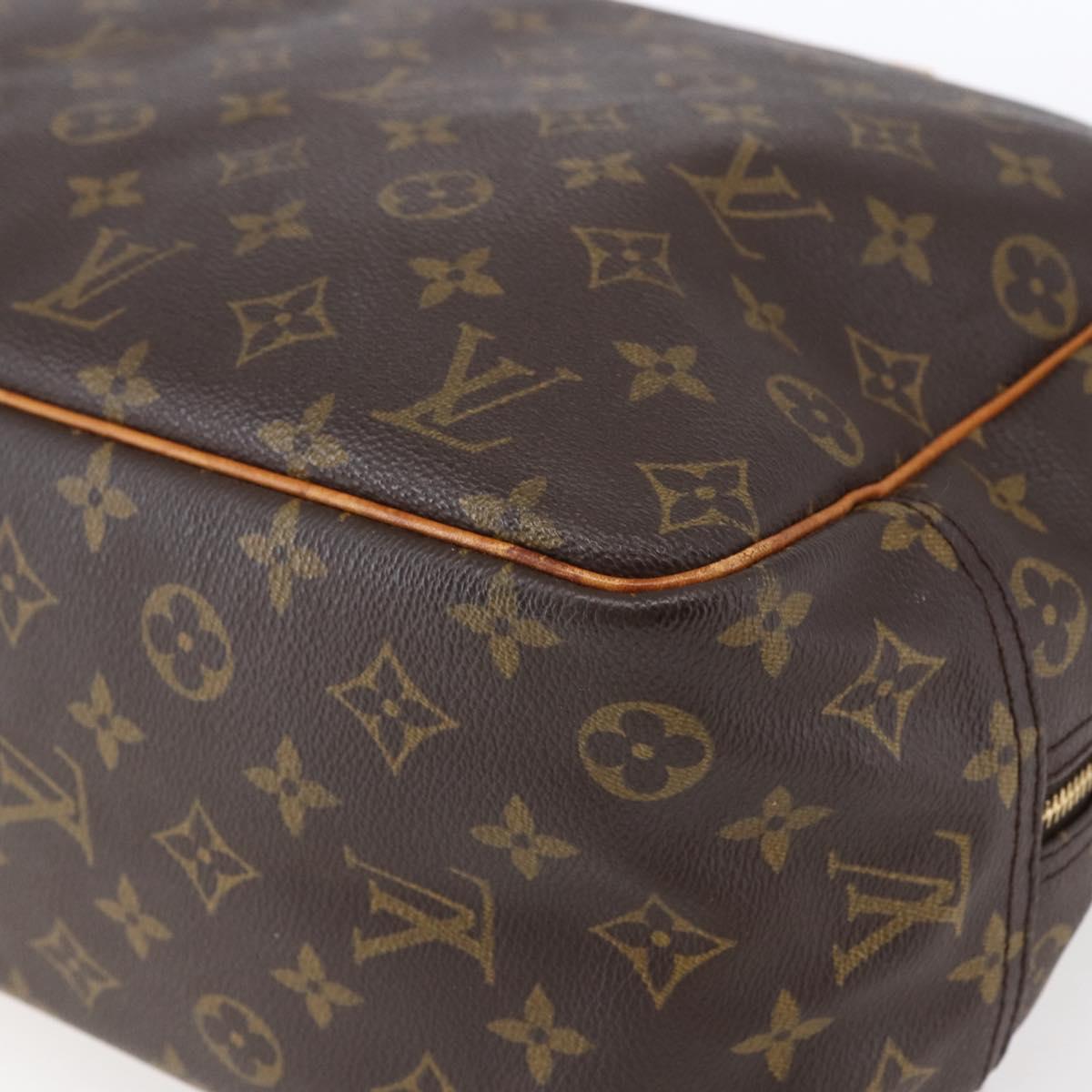 LOUIS VUITTON Monogram Deauville Hand Bag M47270 LV Auth 152532