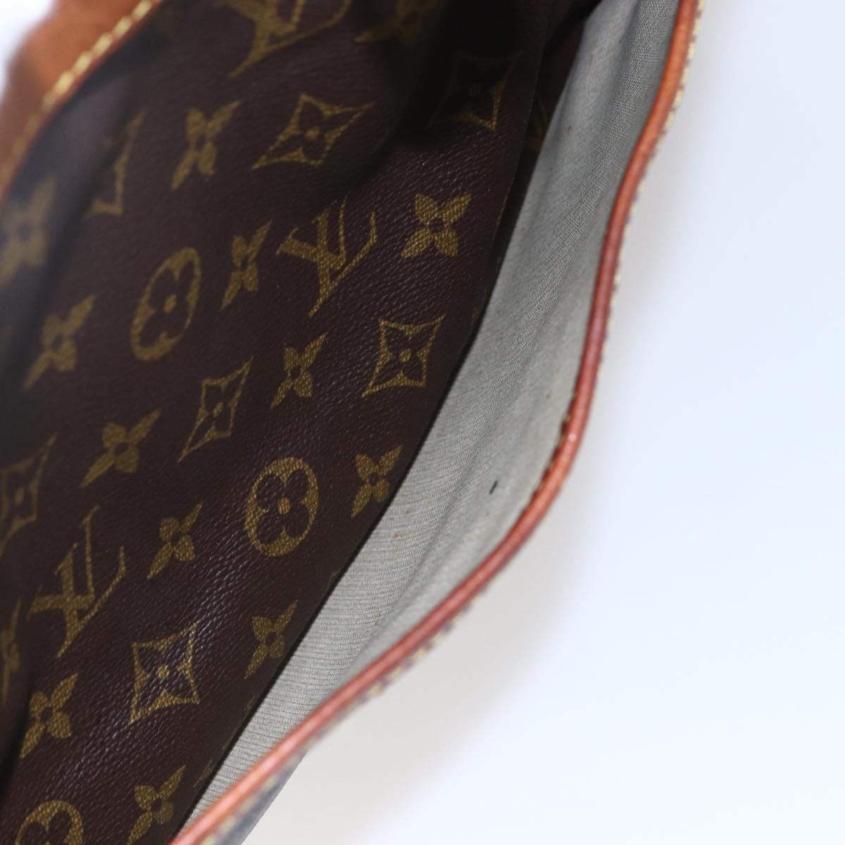 LOUIS VUITTON Monogram Deauville Hand Bag M47270 LV Auth 152532