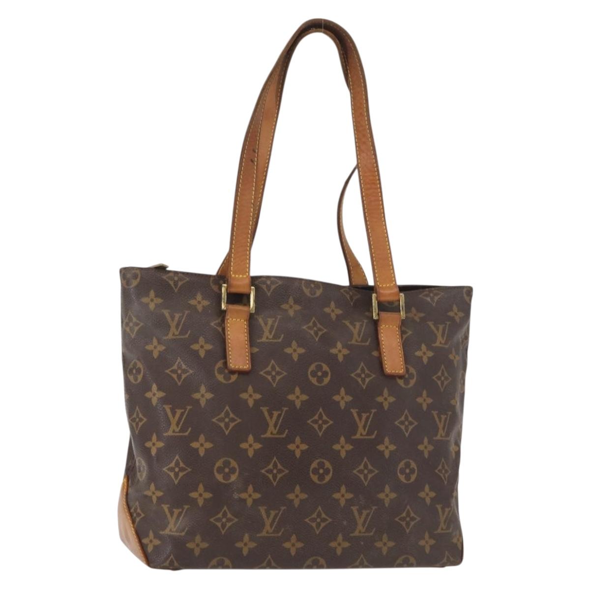LOUIS VUITTON Monogram Cabas Piano Tote Bag M51148 LV Auth 152534