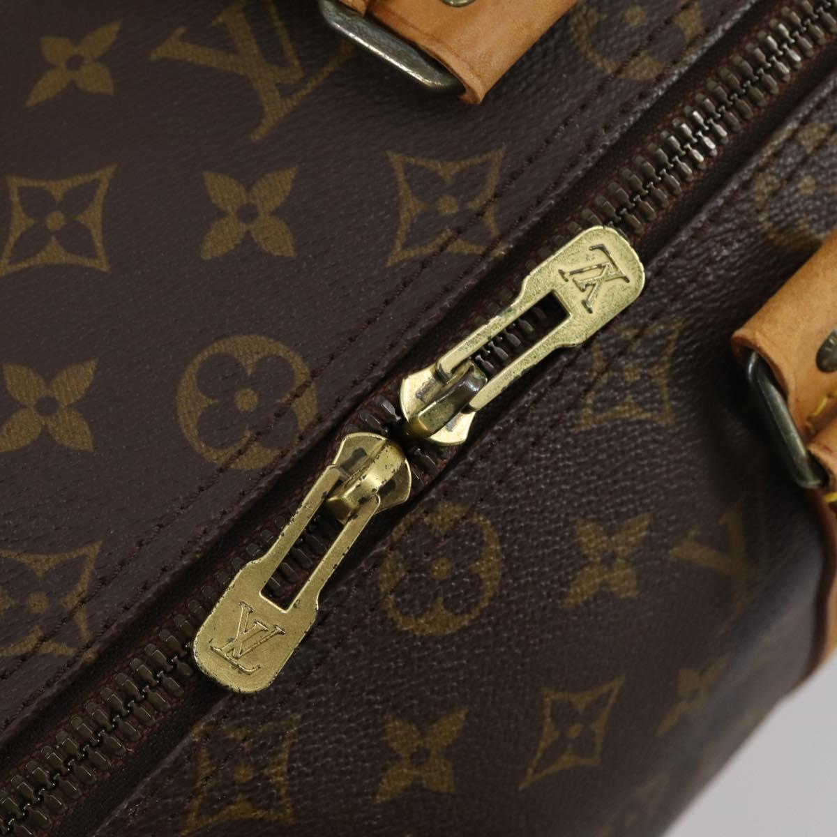 LOUIS VUITTON Monogram Keepall 50 Boston Bag M41426 LV Auth 152552