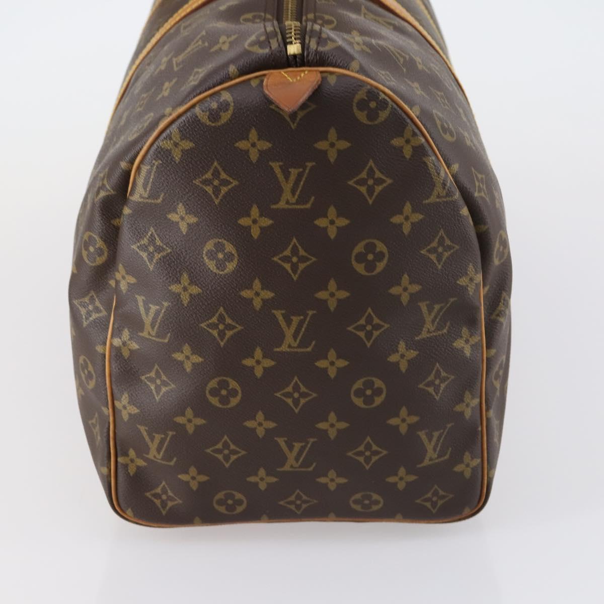 LOUIS VUITTON Monogram Keepall 50 Boston Bag M41426 LV Auth 152553