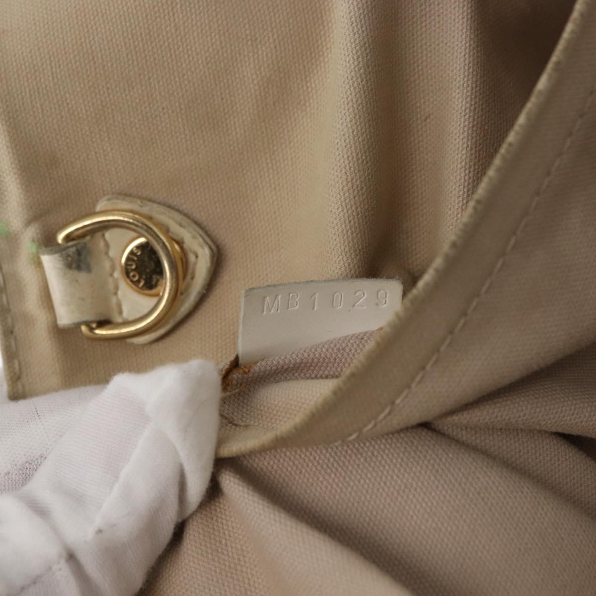 LOUIS VUITTON Monogram Beach Line Cabas Ipanema GM Bag Beige M95986 Auth 152557