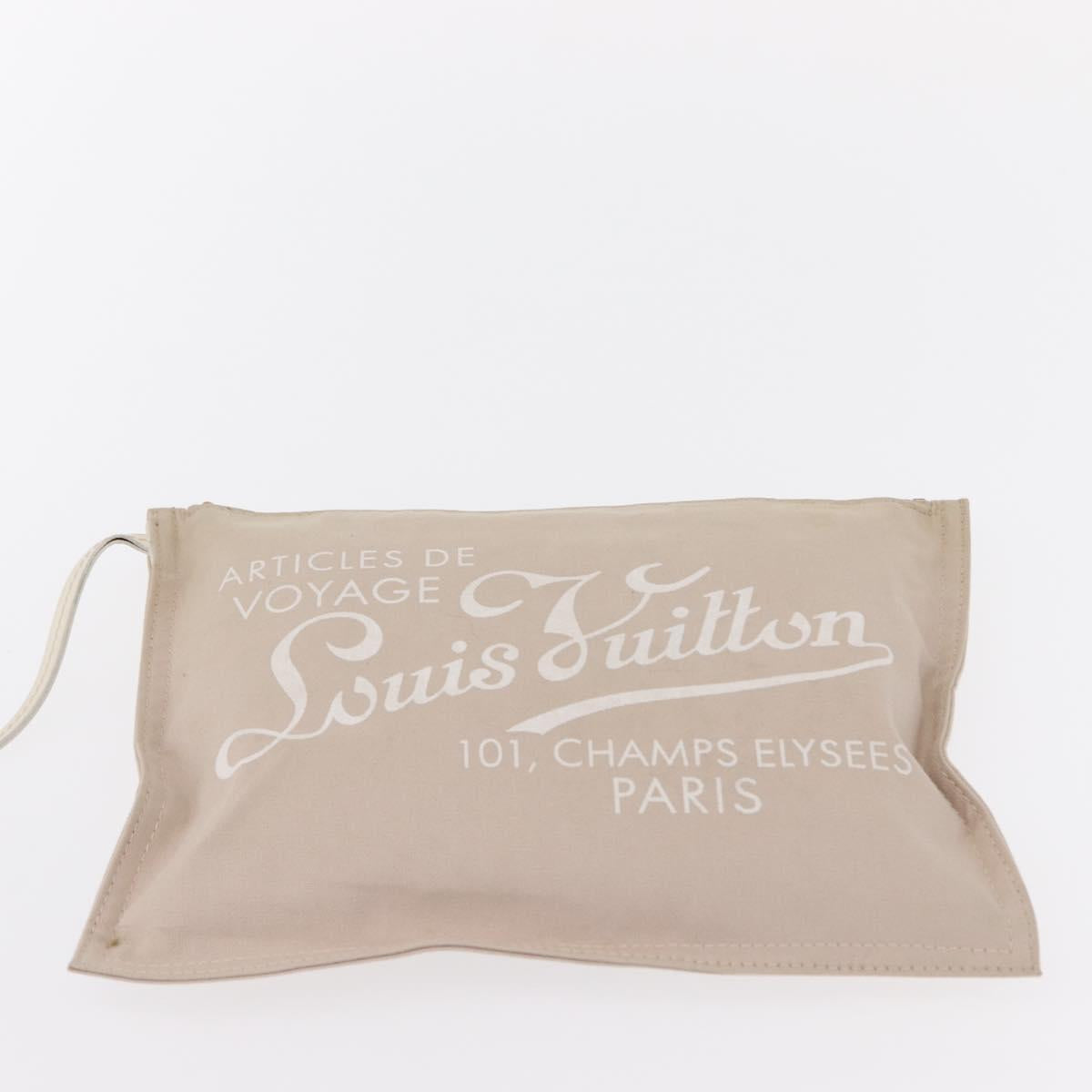 LOUIS VUITTON Monogram Beach Line Cabas Ipanema GM Bag Beige M95986 Auth 152557