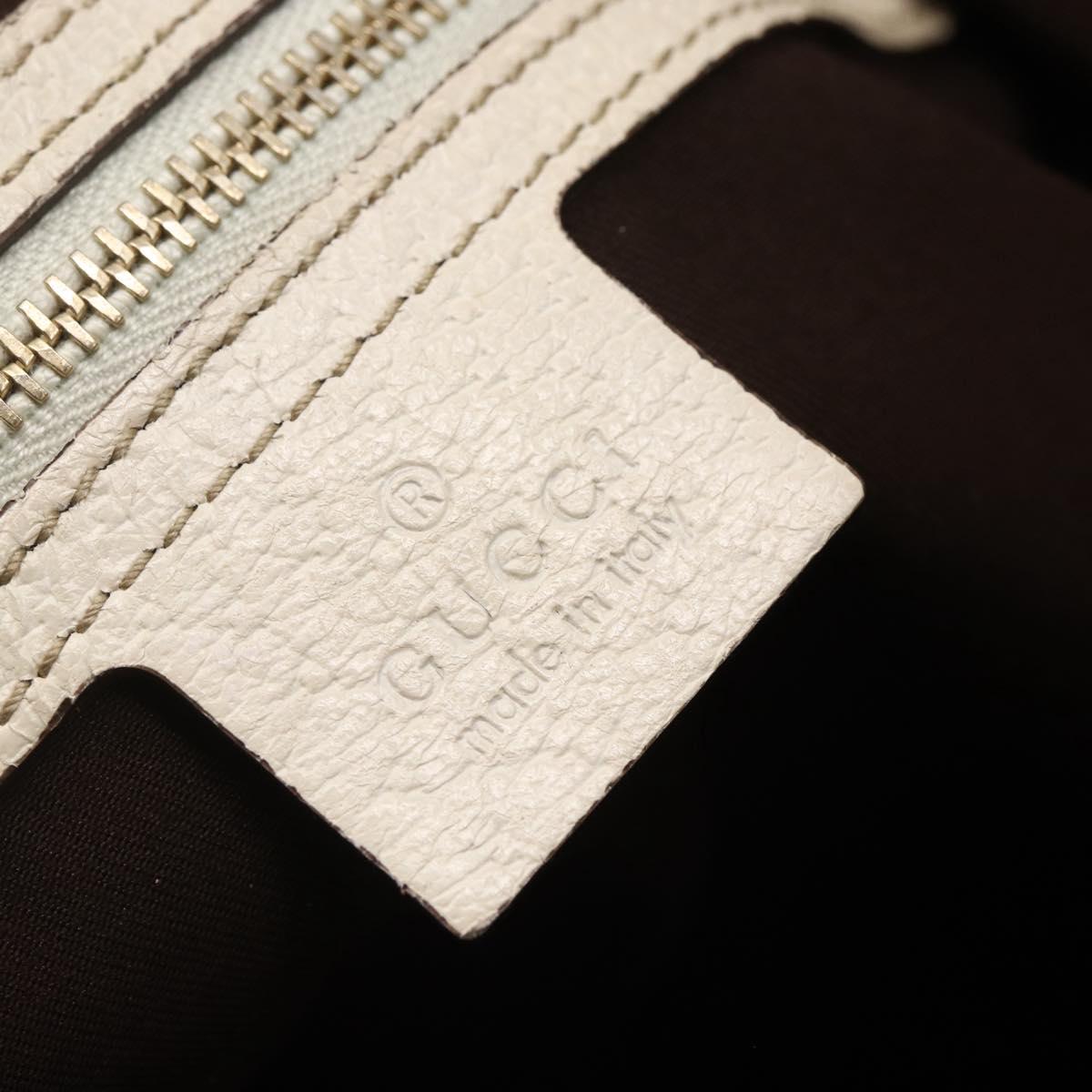 GUCCI GG Canvas Tote Bag Beige Gold 163288 Auth 152561