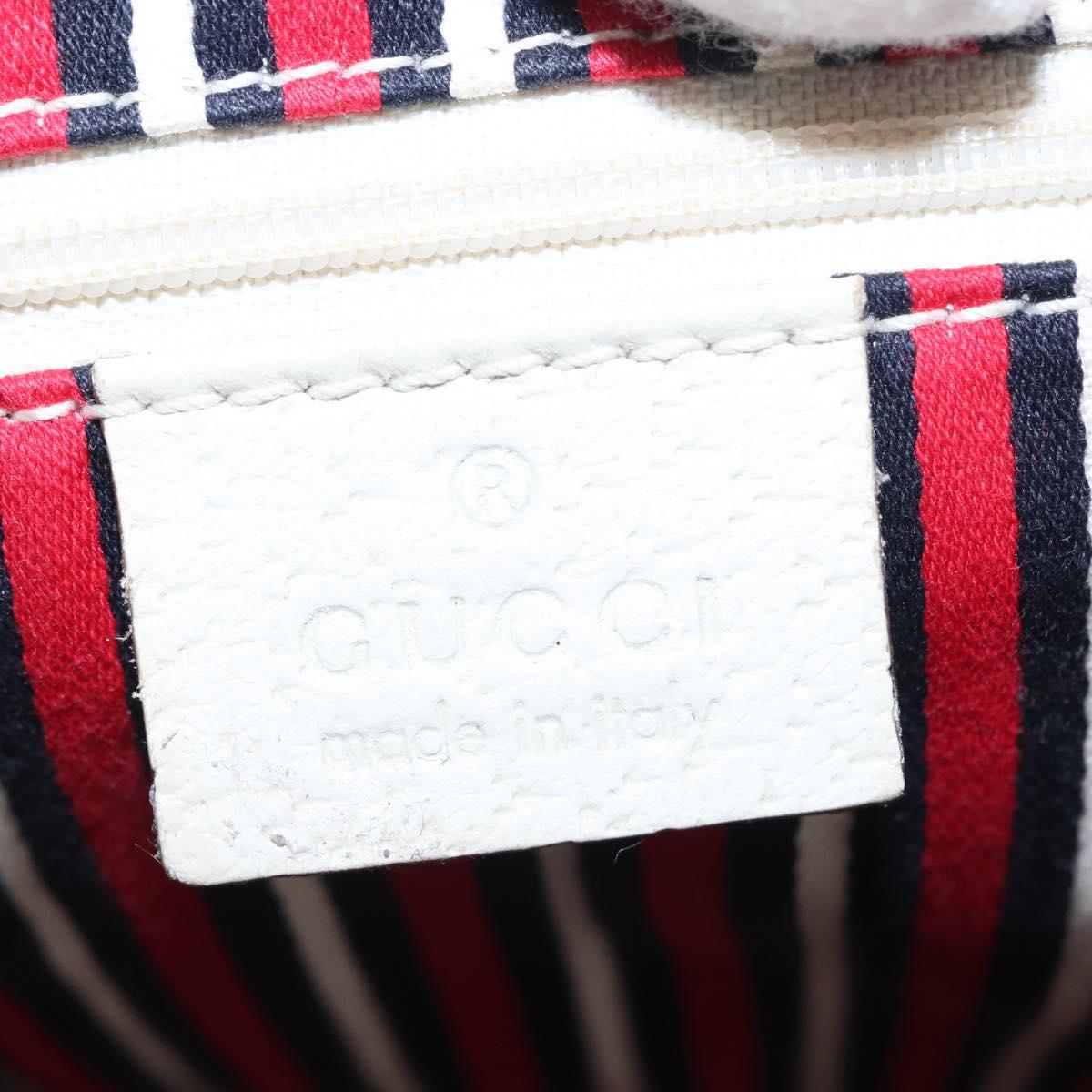 GUCCI Abbey Tote Bag Navy Gold 141472 Auth 152573