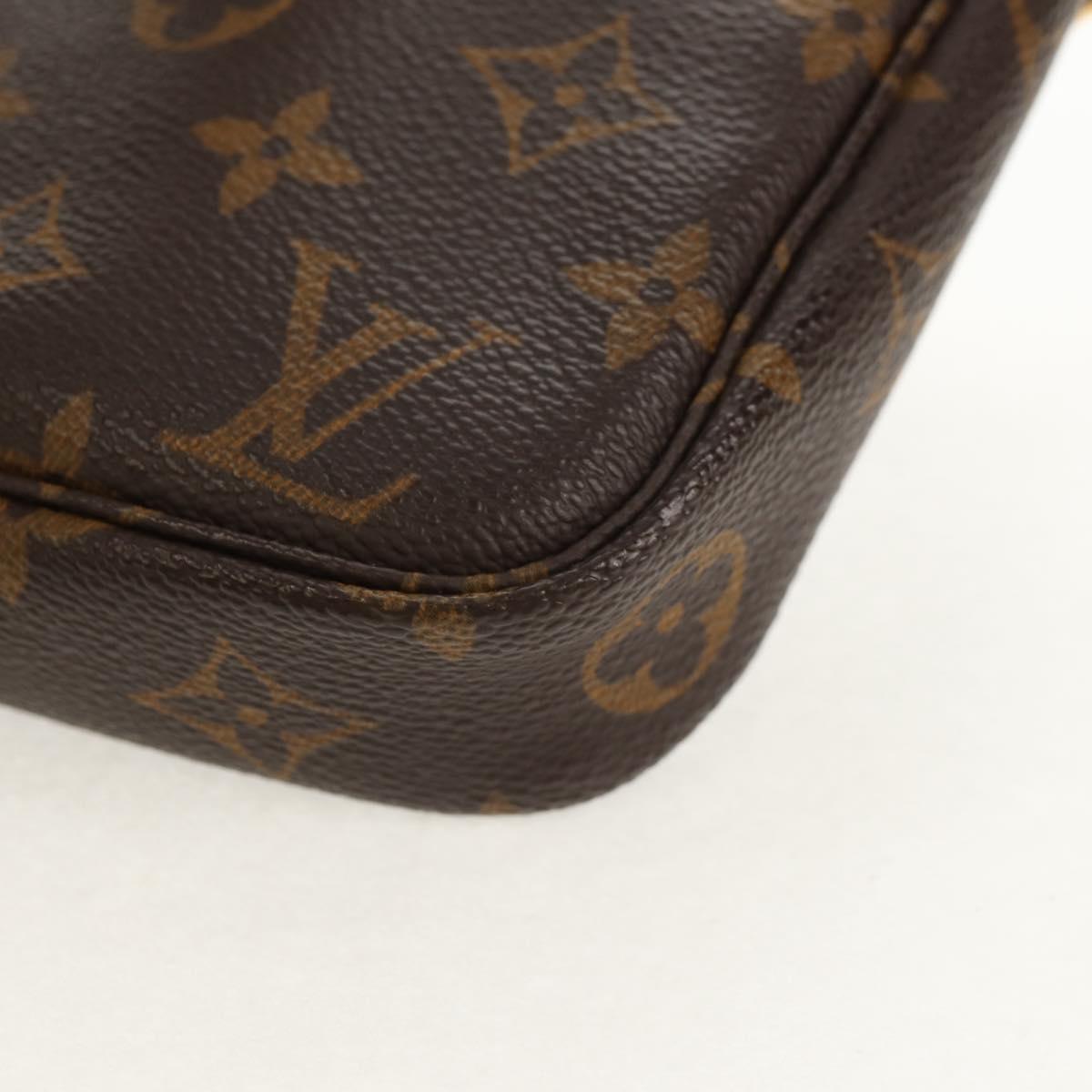 LOUIS VUITTON Monogram Pochette Accessoires Pouch M51980 LV Auth 152599V