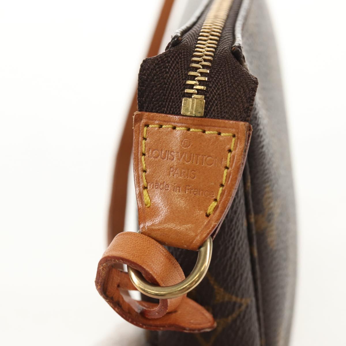 LOUIS VUITTON Monogram Pochette Accessoires Pouch M51980 LV Auth 152599V