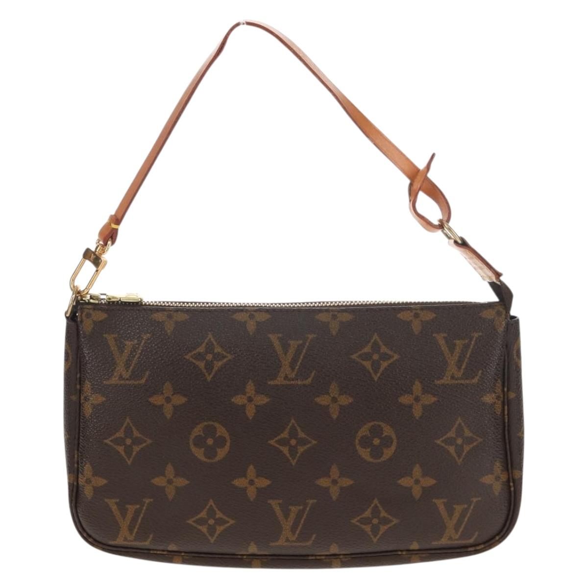 LOUIS VUITTON Monogram Pochette Accessoires Pouch M51980 LV Auth 152599V
