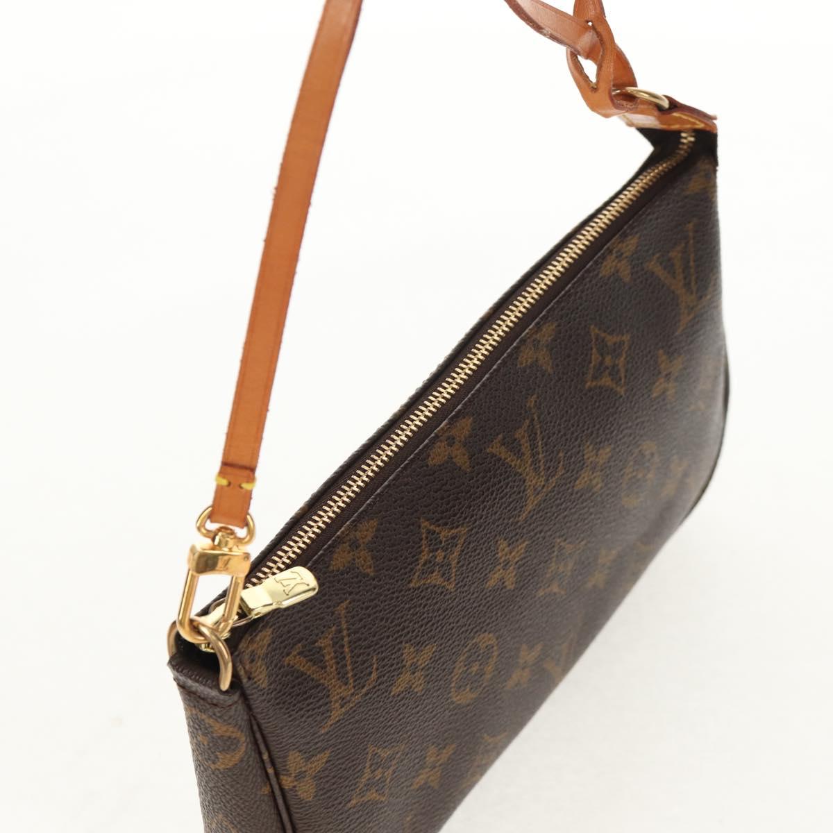 LOUIS VUITTON Monogram Pochette Accessoires Pouch M51980 LV Auth 152599V