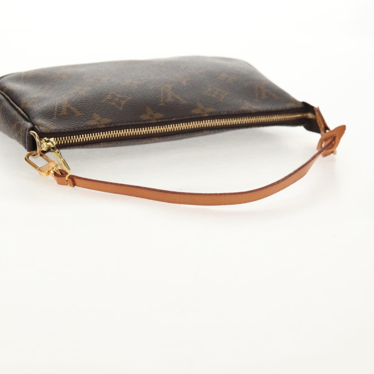 LOUIS VUITTON Monogram Pochette Accessoires Pouch M51980 LV Auth 152599V