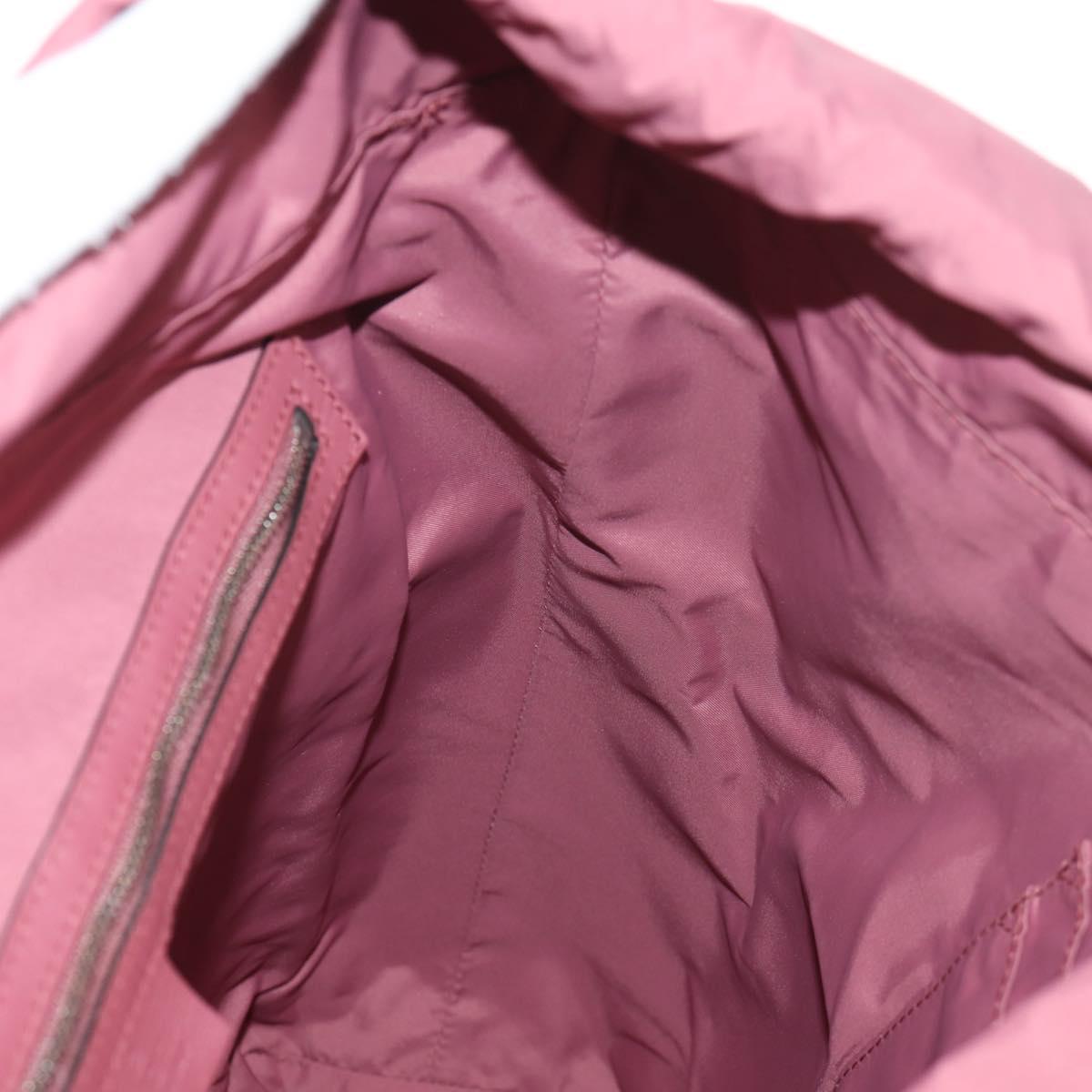 GUCCI GG Blooms Backpack PVC Beige Silver 405019 Auth 152607A