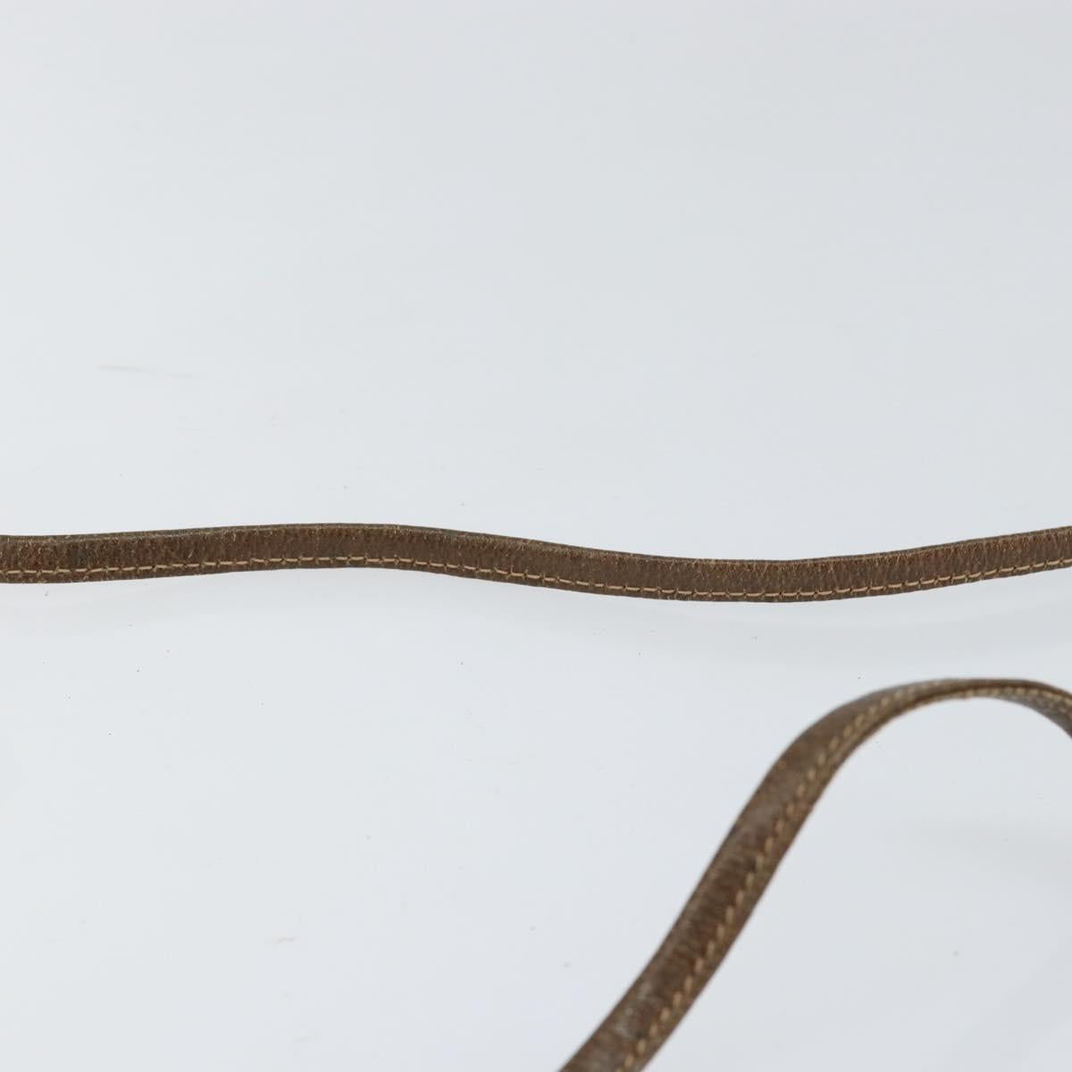 GUCCI GG Supreme Web Sherry Line Bag PVC Beige Gold Red 904 02 026 Auth 152644