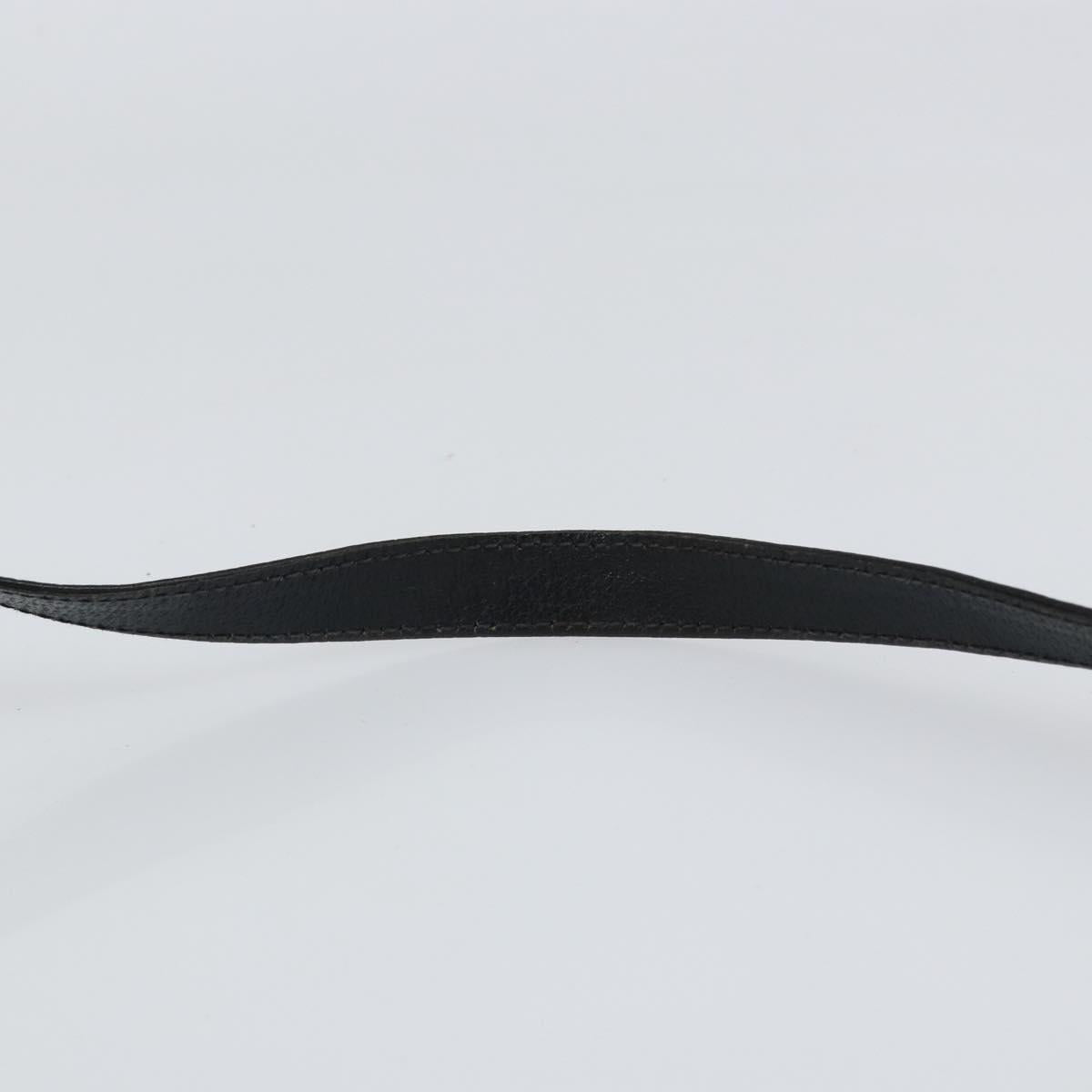 GUCCI GG Supreme Sherry Line Shoulder Bag PVC Navy Gold Red Auth 152645