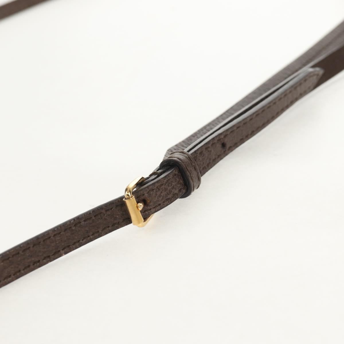 GUCCI GG Supreme Shoulder Bag PVC Beige Gold 454111 Auth 152649AM