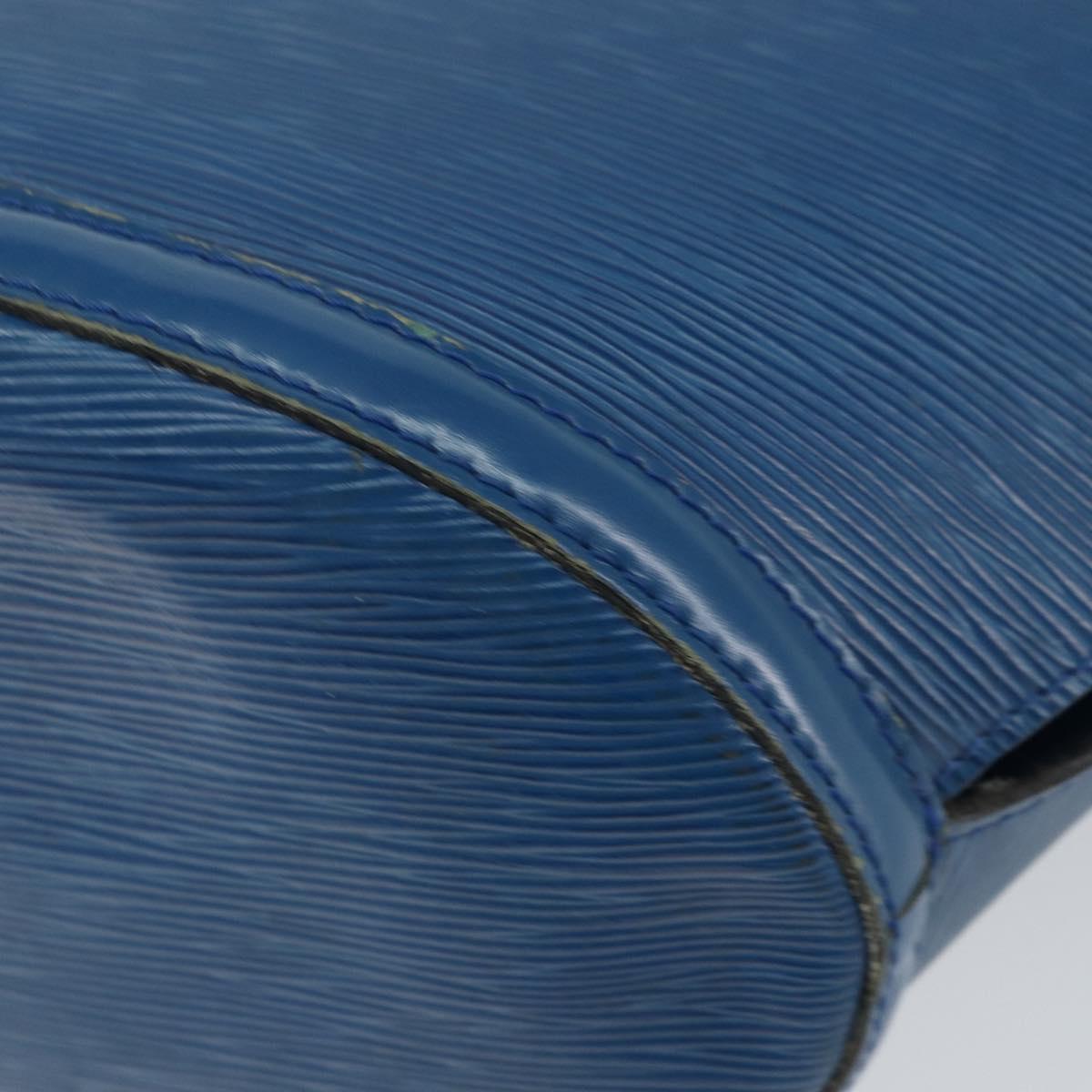 LOUIS VUITTON Epi Saint Jacques Shopping Shoulder Bag Blue M52275 LV Auth 152650